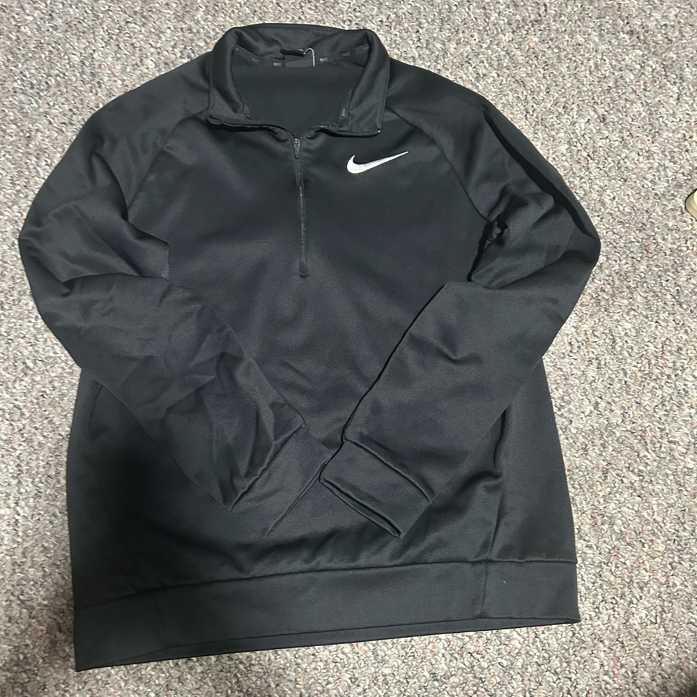 Nike Black Quarter-Zip Sweatshirt